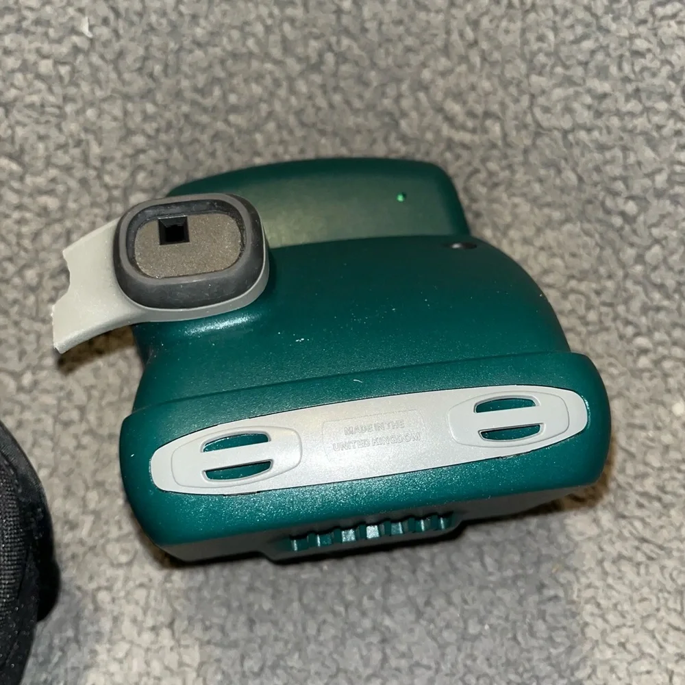 Vintage Hunter Green Grey Polaroid OneStep Express 600 Instant Film Camera V